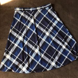 Plaid Skirt